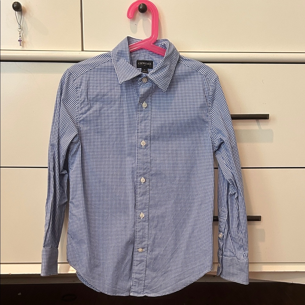 J. Crew Blue Casual Button Down Shirt - Boys size 8